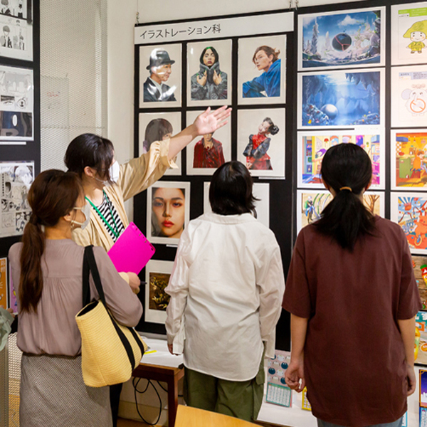 【原宿祭キャンパスツアー】 在校生作品を見てみよう！ 13：30～14：30／東京デザイン専門学校