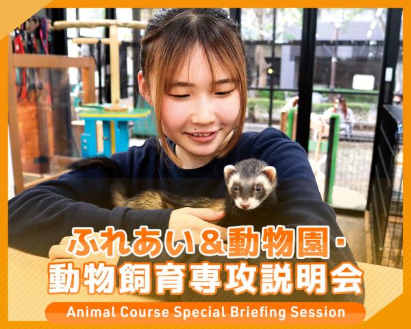 ふれあい＆動物園・動物飼育専攻説明会／ＴＣＡ東京ＥＣＯ動物海洋専門学校