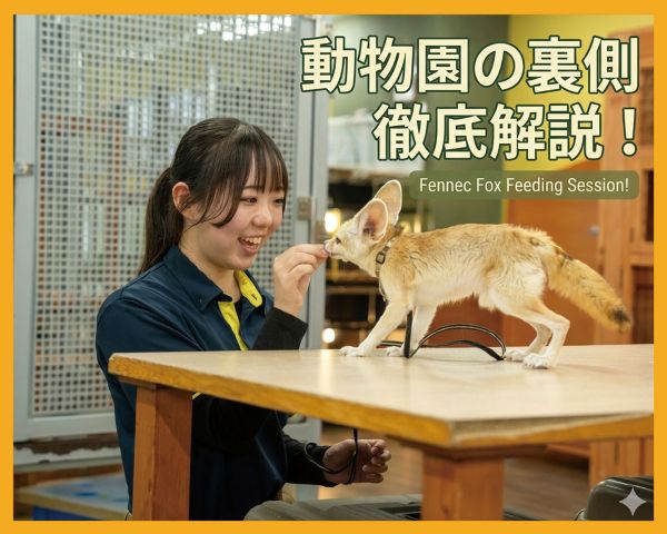 動物園の裏側徹底解説！／ＴＣＡ東京ＥＣＯ動物海洋専門学校