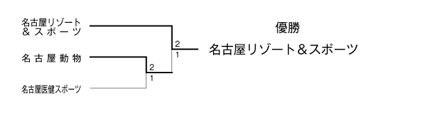 平成28年度夏季東海地区専門学校テニス選手権大会（団体戦） 結果