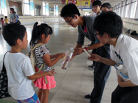 山形県 霞城学園高校 生徒会と有志のみなさん2