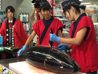 愛媛県 宇和島水産高校 フィッシュガールのみなさん2