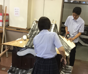 北海道 札幌龍谷学園高校 美術部のみなさん3