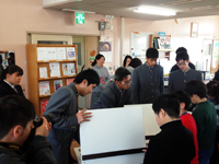 佐賀県 佐賀工業高校 建築科のみなさん1