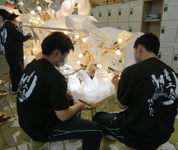 青森県 青森工業高校 ねぶた部のみなさん2