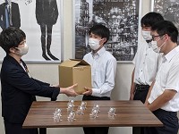 三重県 四日市工業高校 ものづくり創造専攻科3人の2年生1