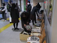 群馬県 長野原高校 家庭クラブ・専門教科家庭科の授業選択者・ボランティアの生徒たち2