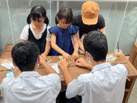 広島県立宮島工業高等学校 インテリア科のみなさん2