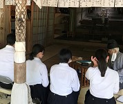 山口県 防府商工高校 三坂神社×防府商工PROJECTのみなさん4