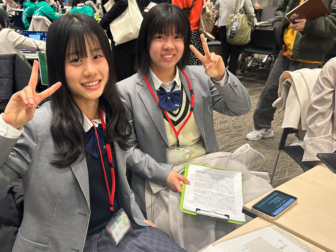 岐阜県 関高校 「ほらどのめぐみ」のみなさん1