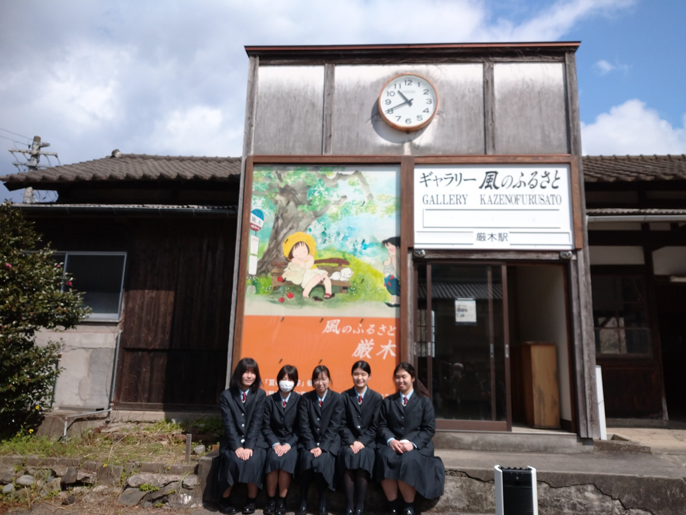 佐賀県 厳木(きゅうらぎ)高校 「厳木駅活用プロジェクト」のみなさん1