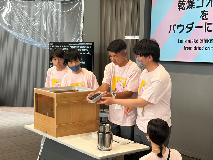 千葉県 多古高校 生物部のみなさん2