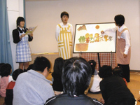 福島県 磐城高校 おはなし宅急便のみなさん2