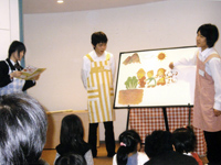 福島県 磐城高校 おはなし宅急便のみなさん3