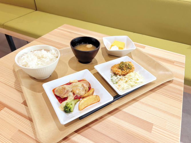 大阪歯科大学の学食