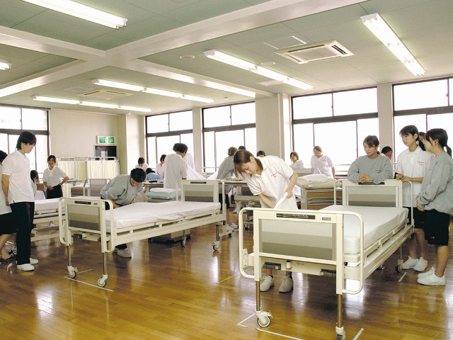 【福浜キャンパス】介護実習室(3号館)