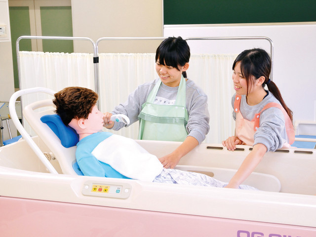 【福浜キャンパス】入浴実習室(3号館)