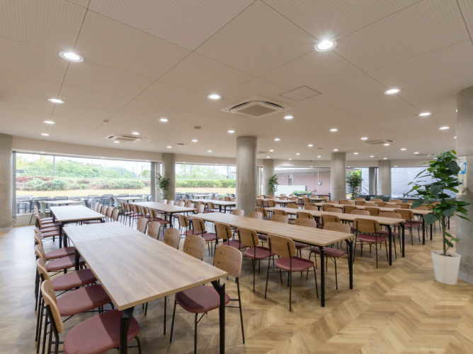 2024年9月、「大学食堂　なごみ」がリニューアル。