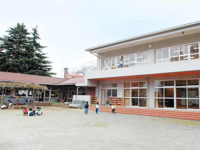 キャンパス内に併設されている附属幼稚園