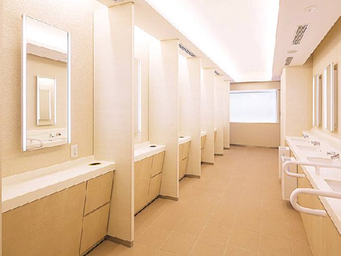 甲南女子大学のパウダールーム