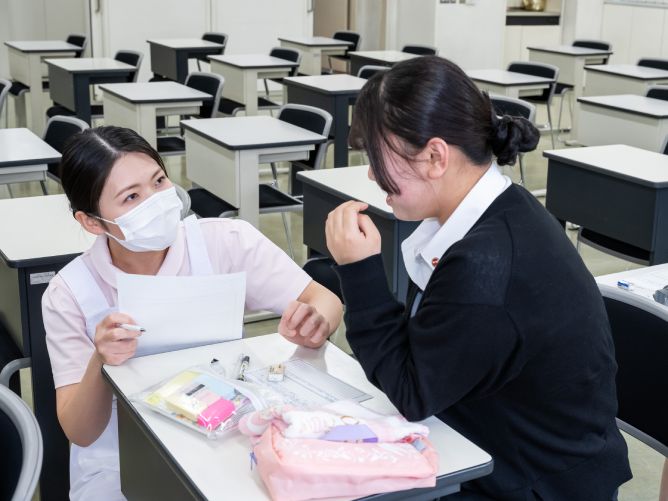 大阪歯科衛生士専門学校（女子のみ）のオープンキャンパス