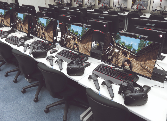 ゲーム開発実習ルーム