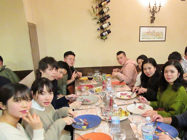 大阪医療スポーツ専門学校の研修旅行