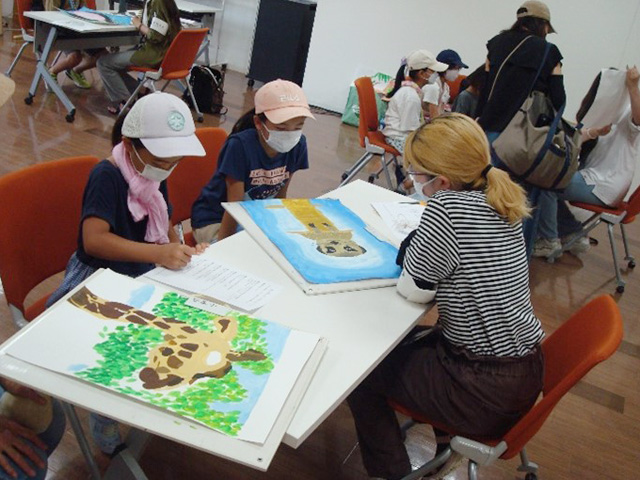 夏休み子ども写生大会3