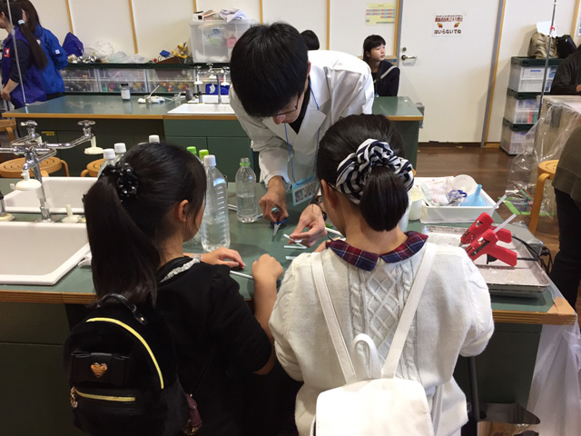 楽しい科学実験・英会話教室3