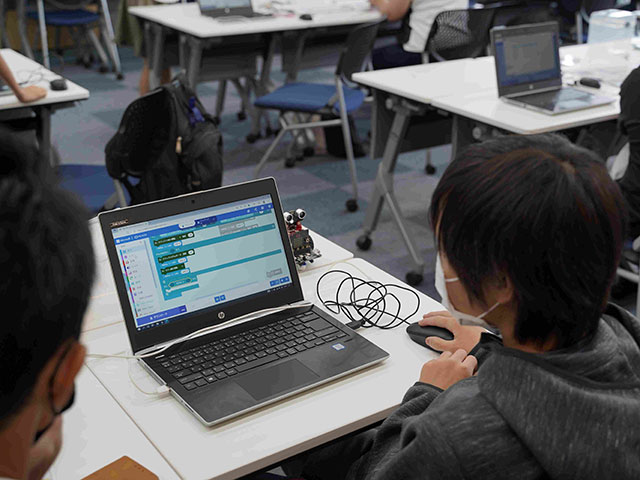 宮城県小学生プログラミング大会2023プレイベント
【I】小学生技術体験ワークショップ　～プログラミングで学ぶ電子工作～（東北工業大学）
【II】小学生プログラミング体験教室　～プログラミングでオリジナル楽器を作ろう～（仙台城南高校）3
