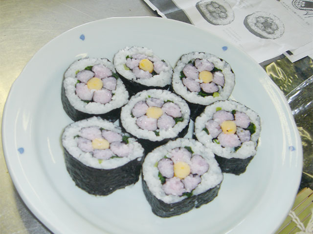 夏休み親子祭りずし教室1