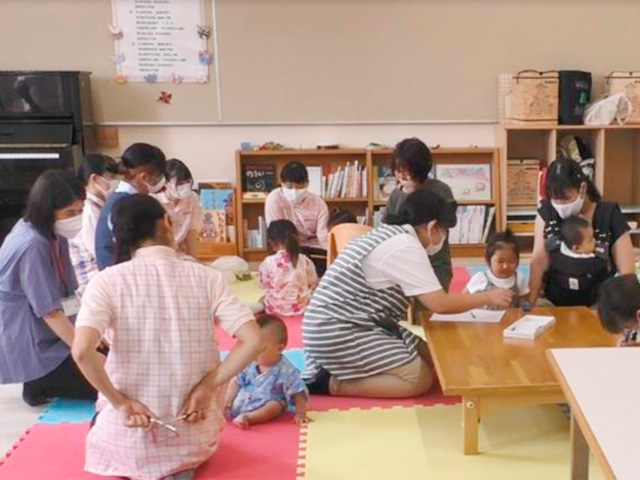 おだぴよ子育て支援センター「もうすぐ七夕」保育ミニレクチャー3