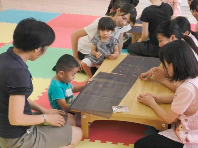 おだぴよ子育て支援センター「もうすぐ七夕」保育ミニレクチャー4